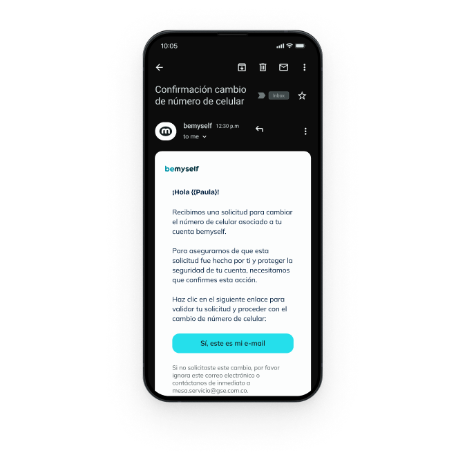 Imagen de Confiabilidad en cada correo
