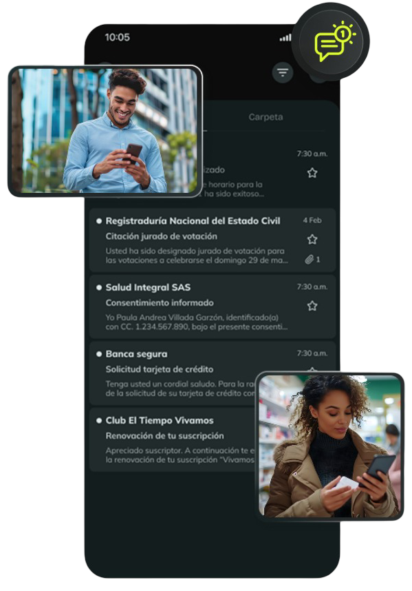 Optimice la comunicación con notificaciones certificadas